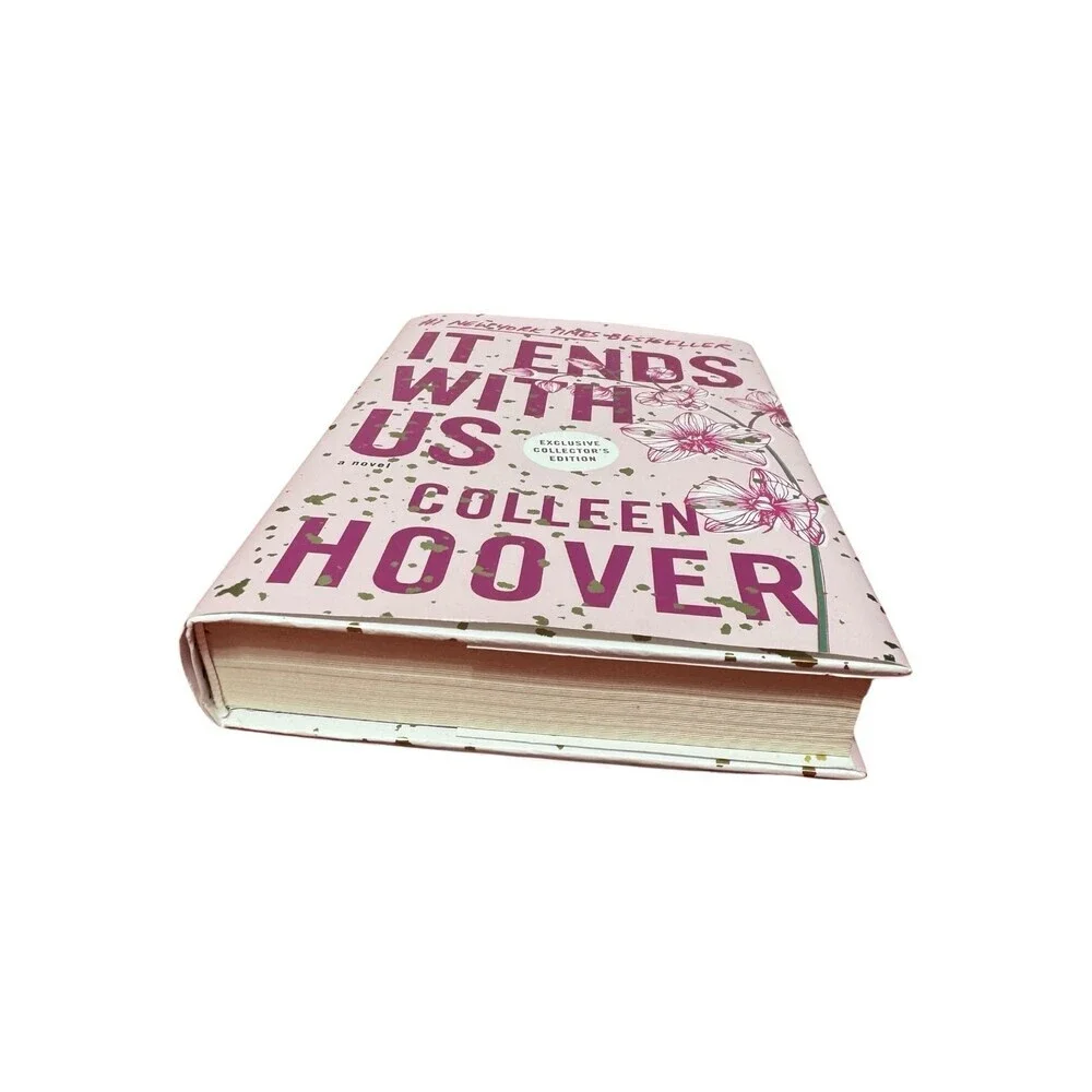 It Ends With Us Special Collector’s Edition Colleen Hoover Hardcover Book